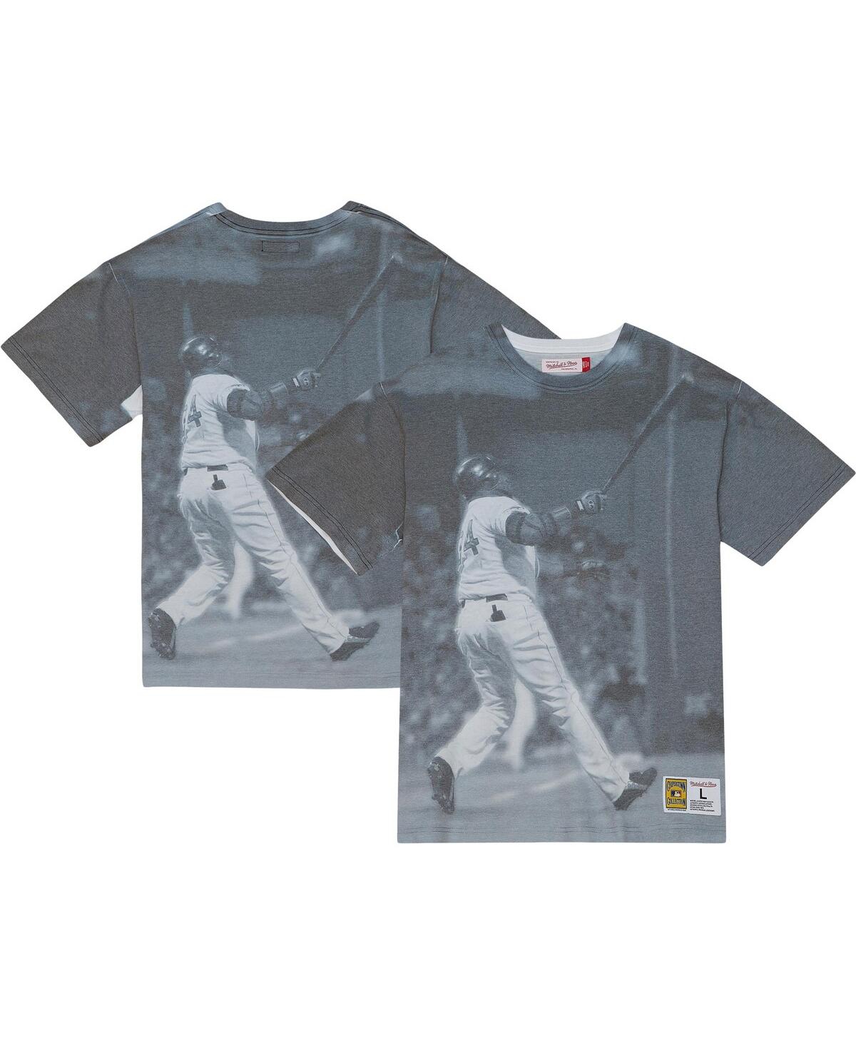 Mitchell & Ness David Ortiz Boston Red Sox Cooperstown Collection Highlight Sublimated Player Graphi In White