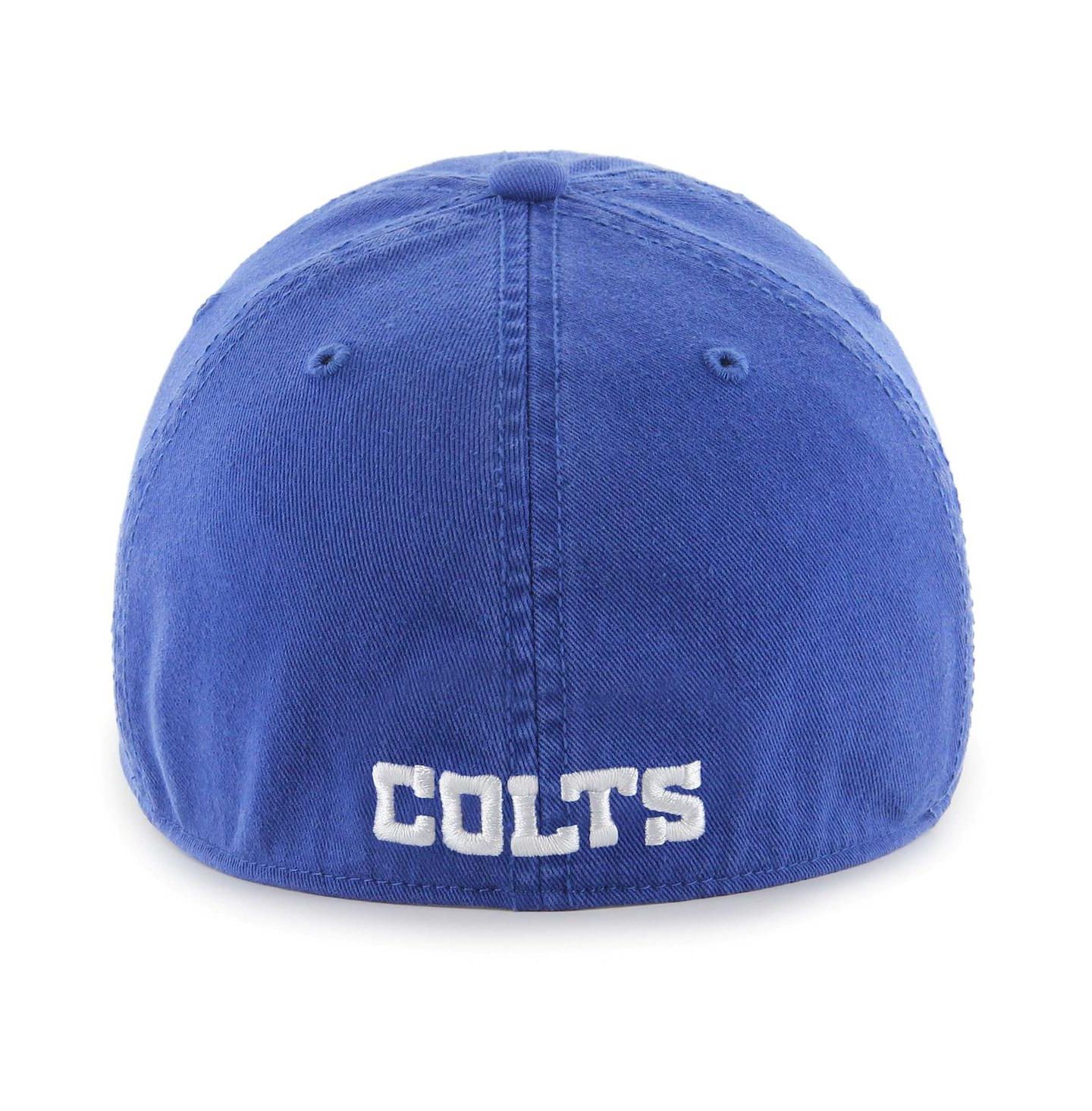 Мужская кепка '47 Brand Royal Indianapolis Colts Franchise Logo Fitted Hat — фото 3