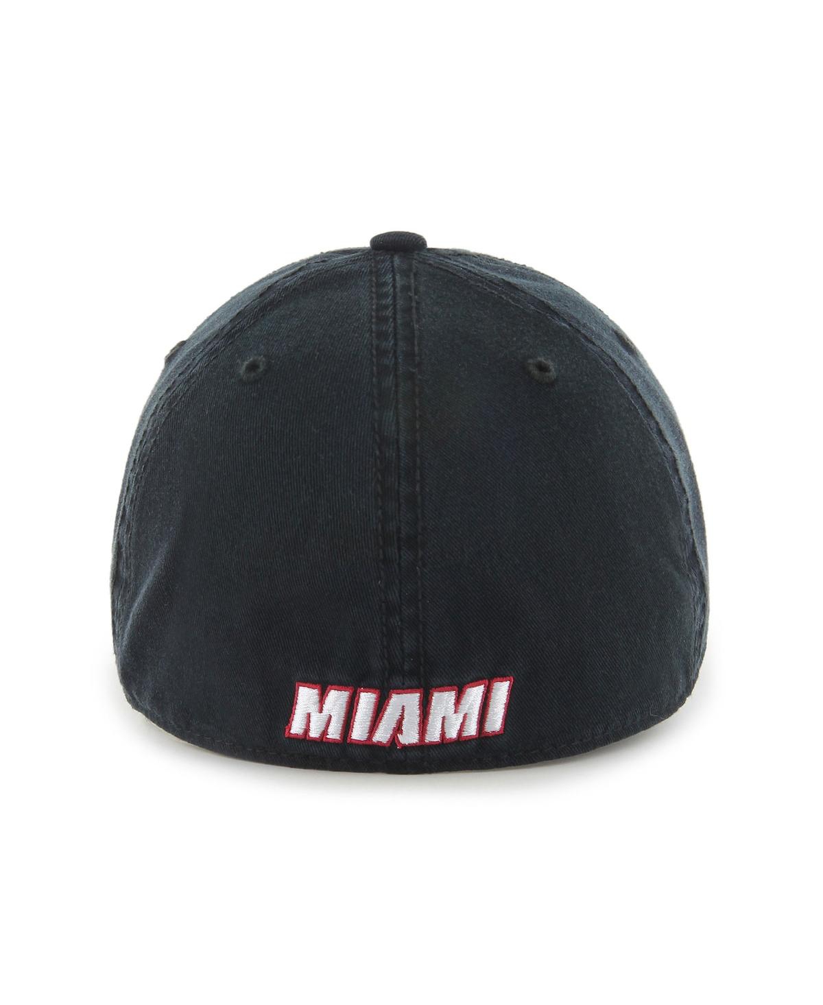 Men's '47 BrandMiami Heat Classic Franchise Flex Hat - Black