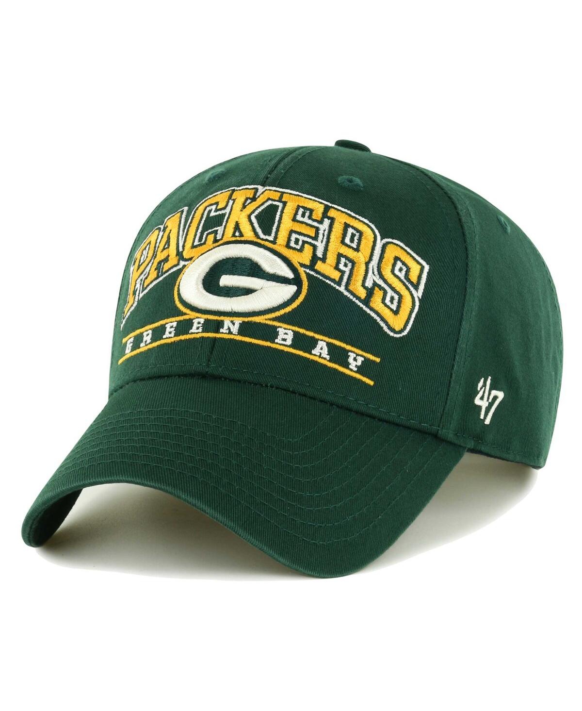 47 Brand Men's ' Green Green Bay Packers Fletcher Mvp Adjustable Hat