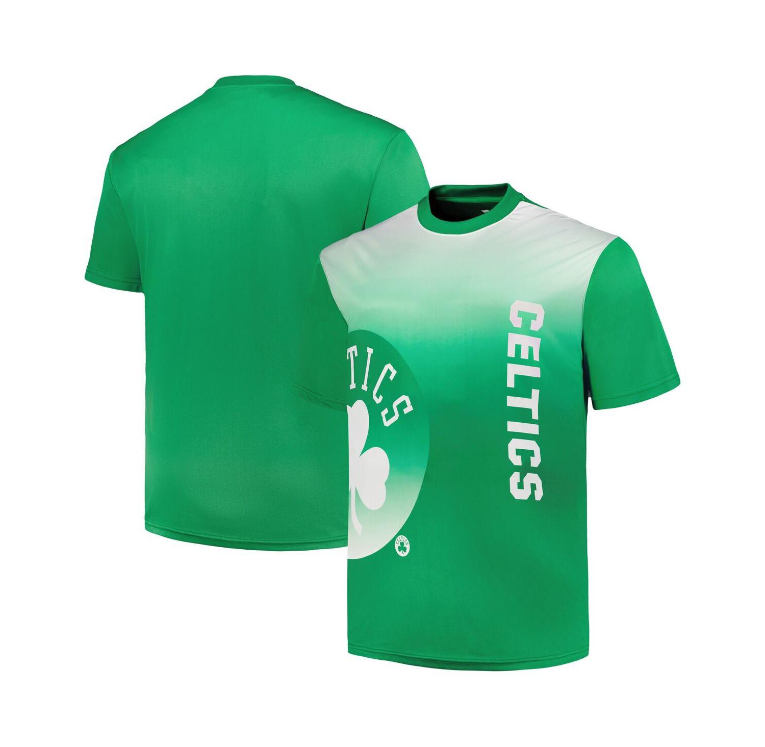 Men's Kelly Green Boston Celtics Big and Tall Sublimated T-shirt