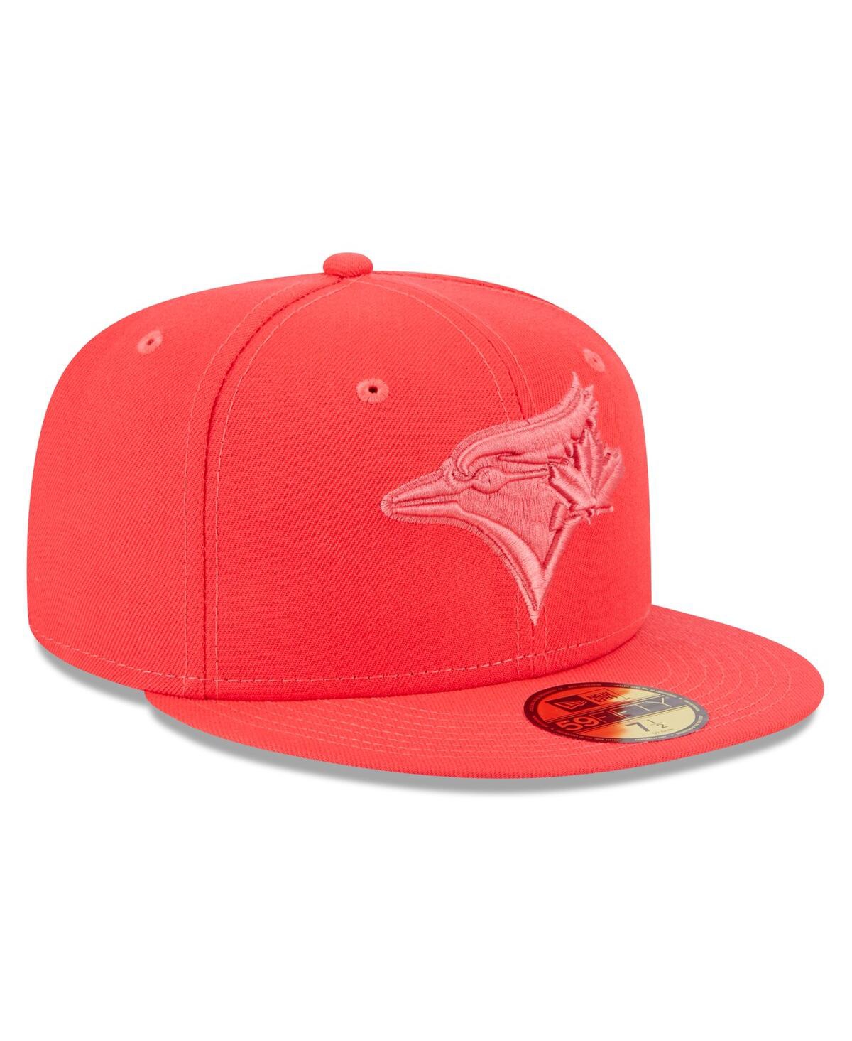 Shop New Era Men's  Red Toronto Blue Jays 2023 Spring Color Basic 59fifty Fitted Hat