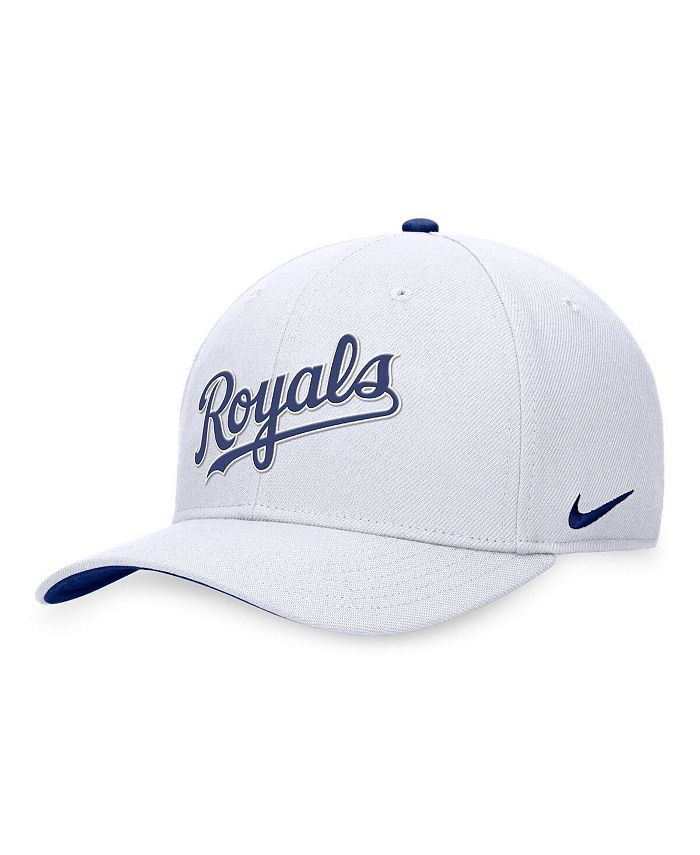 Kansas City Royals Nike Classic99 Swoosh Performance Flex Hat - White