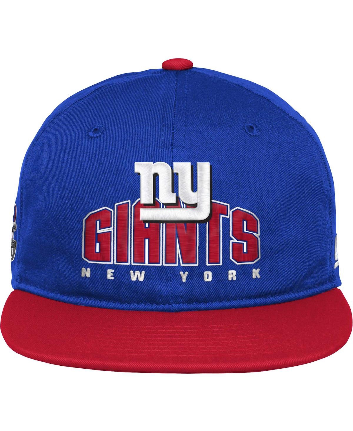 Outerstuff Big Boys And Girls Royal New York Giants Legacy Deadstock Snapback Hat In Royal