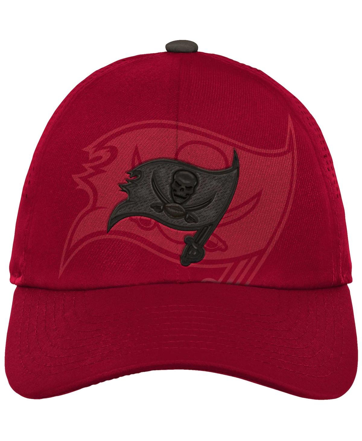 Shop Outerstuff Big Boys And Girls Red Tampa Bay Buccaneers Tailgate Adjustable Hat