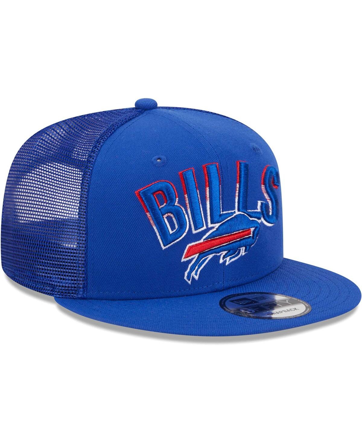 New Era Men's  Royal Buffalo Bills Grade Trucker 9fifty Snapback Hat In Royal