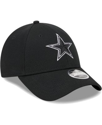 Big Boys and Girls Black Dallas Cowboys Main B-Dub 9FORTY Adjustable Hat