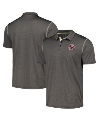 Men's  Gray Boston College Eagles Cameron Polo Shirt