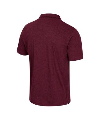 Men's  Maroon Montana Grizzlies No Problemo Polo Shirt