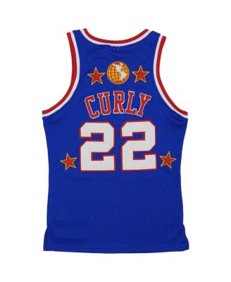 Men's Curly Neal Royal Harlem Globetrotters Throwback Swingman Jersey
