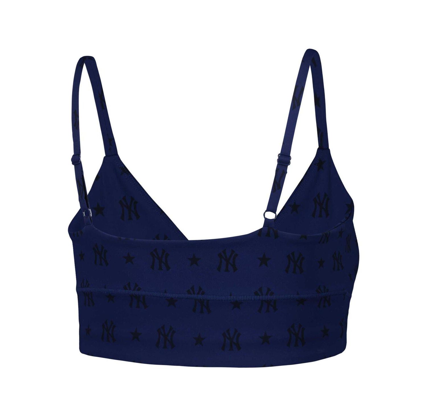 Women's Navy New York Yankees Active Bra