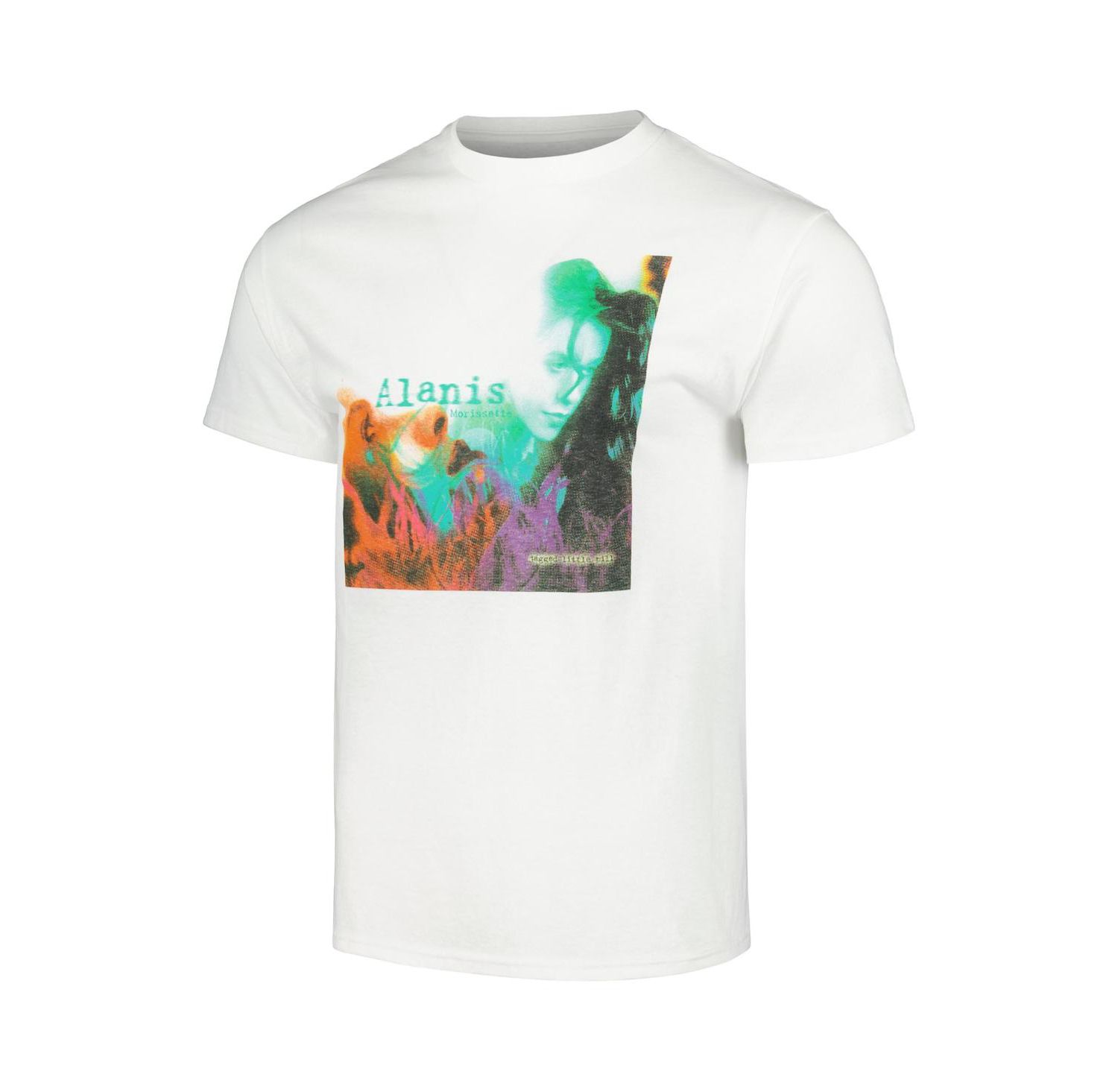 Men's White Alanis Morissette Jagged Little Pill T-shirt