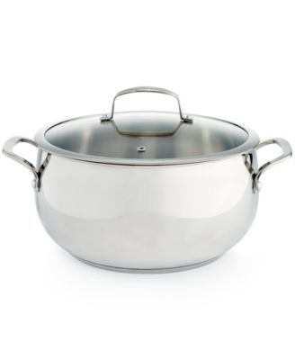 Belgique - Stainless Steel 7.5 Qt. Covered Dutch Oven