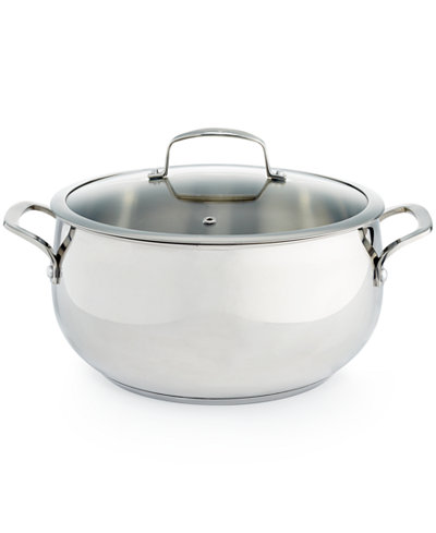 Belgique Stainless Steel 7.5-Qt. Dutch Oven, Only at Macy's
