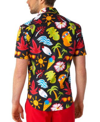 Men's SHIRT Short Sleeve Tropical Thunder
