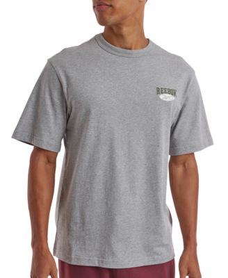 Reebok - Men's Archive Essentials Regular-Fit Embroidered Logo Graphic T-Shirt