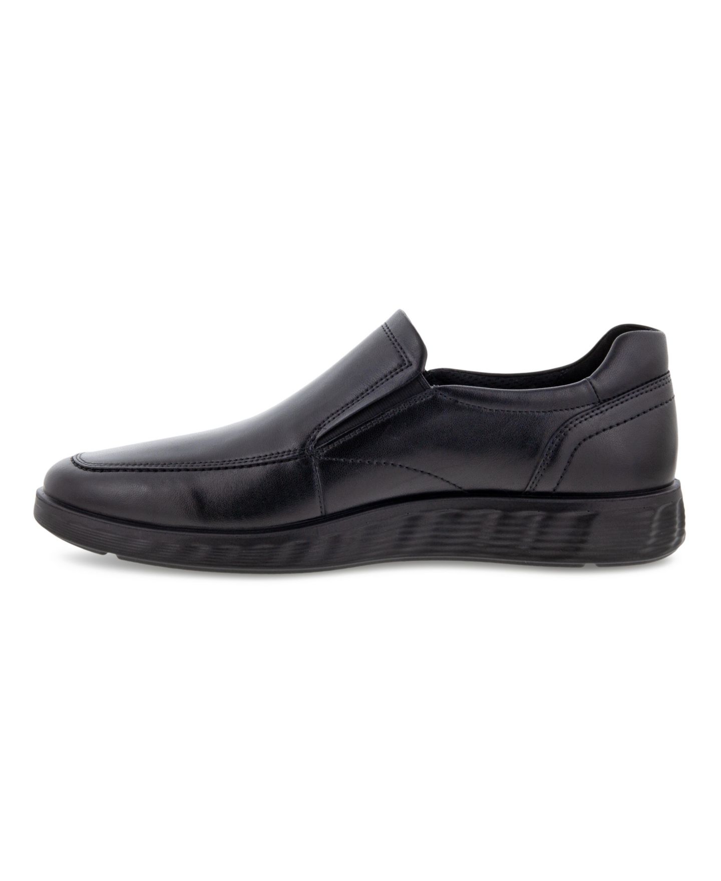 Мужские туфли Ecco S Lite Hybrid Slip-On, цвет: Чёрный — фото 7