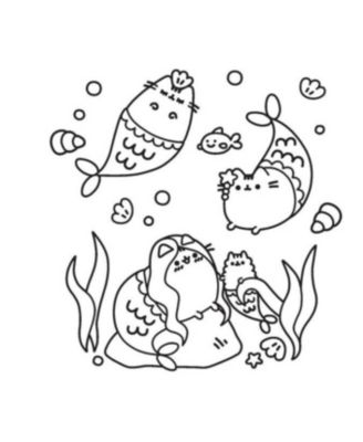 Pusheen Coloring Book by Claire Belton
