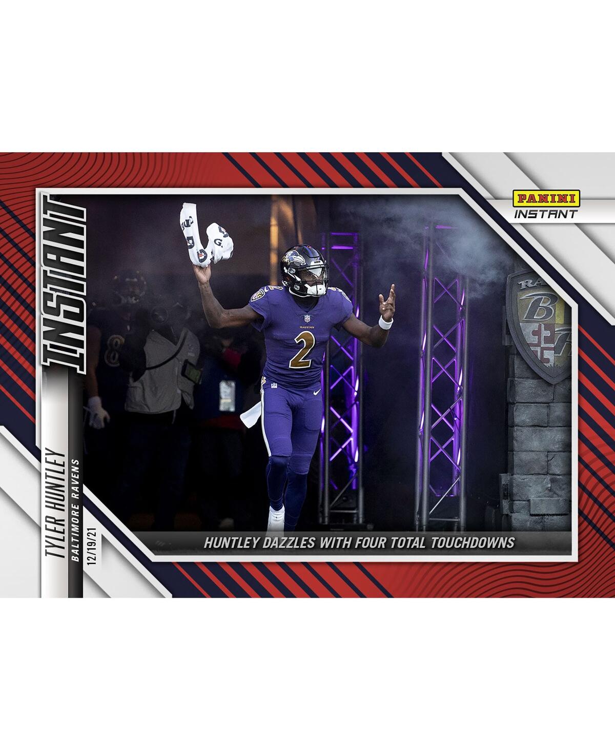Panini America Tyler Huntley Baltimore Ravens Parallel  Instant Nfl Week 15 Huntley Dazzles With 4 To In Multi