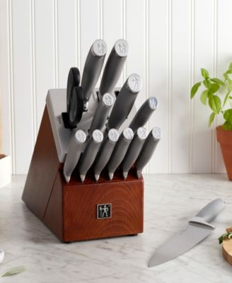 HENCKELS International Modernist 14-Pc. Self-Sharpening Cutlery Set 