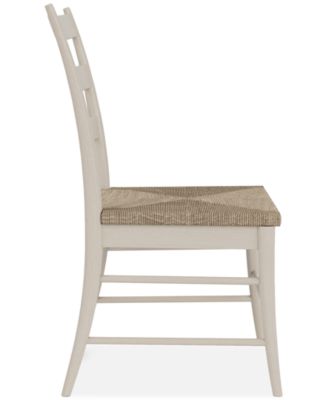 CLOSEOUT! Laguna Rush Seat Dining Side Chair