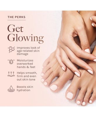 Beauty, Hydrating Hand & Foot Cream with Pro-Collagen Booster and Micro-Encapsulated Copper Peptides, Moisturizes, Rehydrates, and Protects with Measurable Results, 2.5 Oz