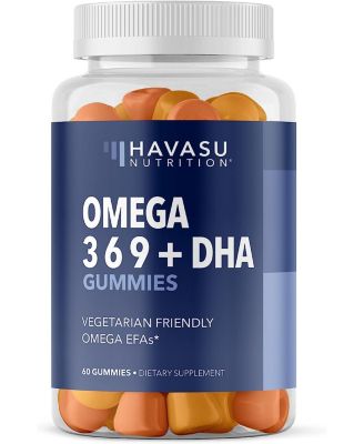 Omega Dha Gummies Lemon Orange Flavor Havasu Nutrition 60ct 16$