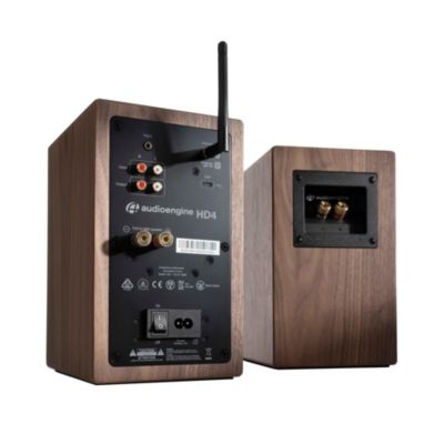 HD4 Powered Bluetooth Bookshelf Speakers - Pair