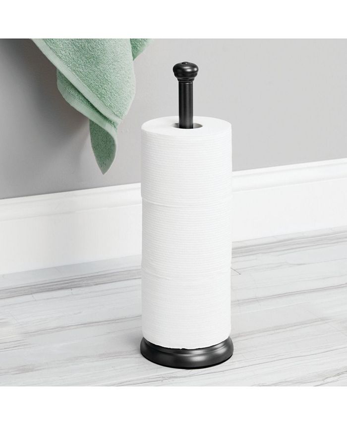 mDesign Metal FreeStanding Toilet Paper Holder Macy's