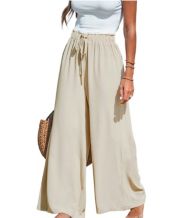 Buy Fablab Women's Brown Printed Palazzo Pants for Daily use Combo