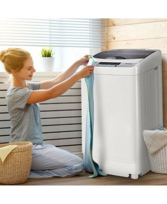 Portable Compact Washing Machine 1.34 Cu.ft Spin Washer