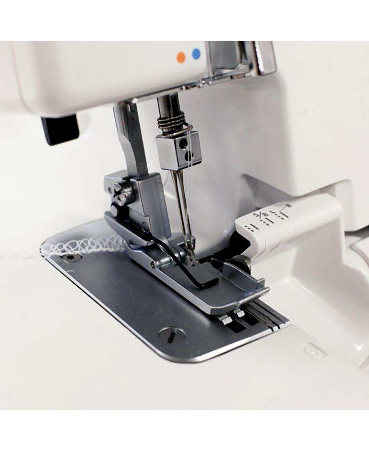 634D MyLock Overlock Mechanical Serger Sewing Machine - White