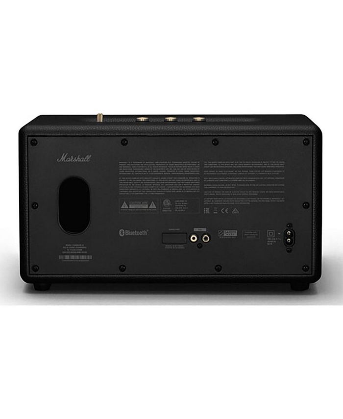 Marshall Stanmore III Black Bluetooth Speaker System - Macy's