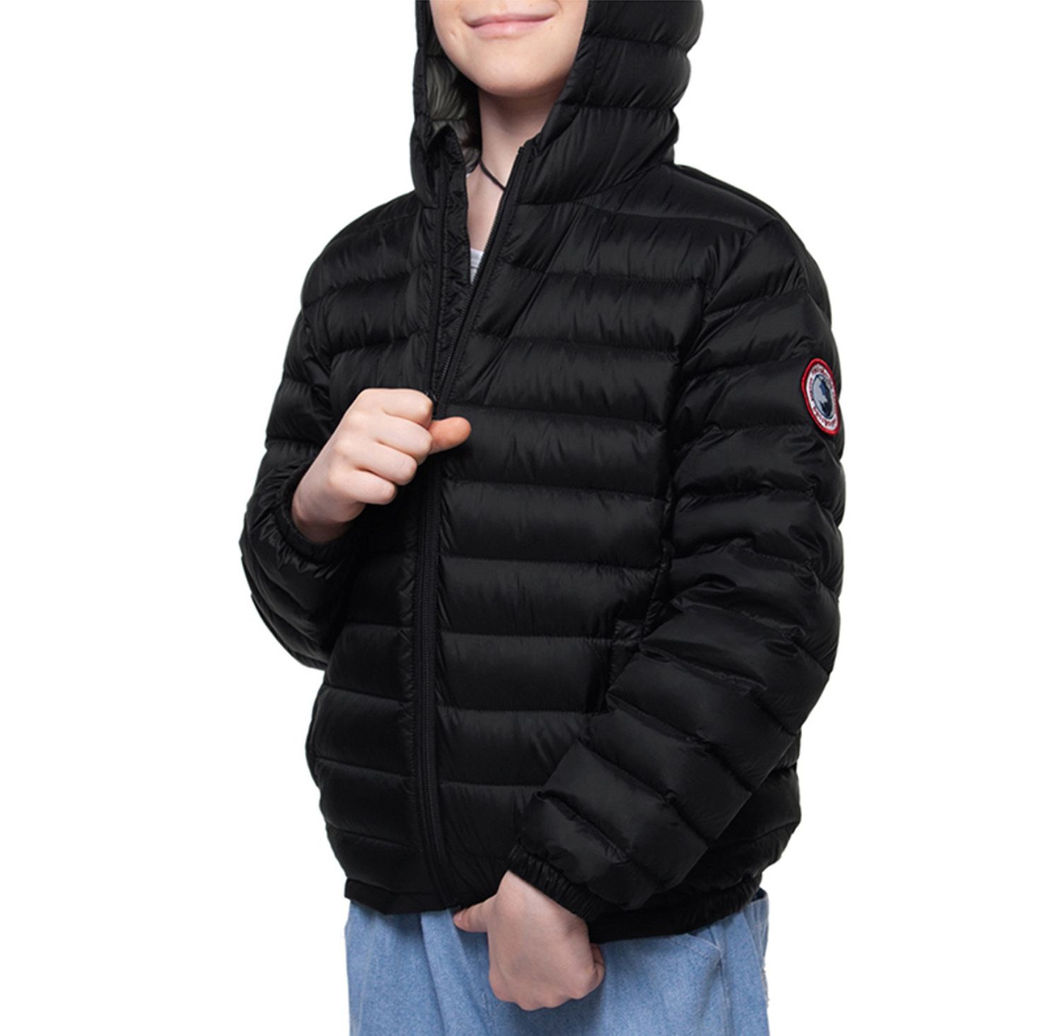Boys Ultra Light Packable Down Puffer Jacket