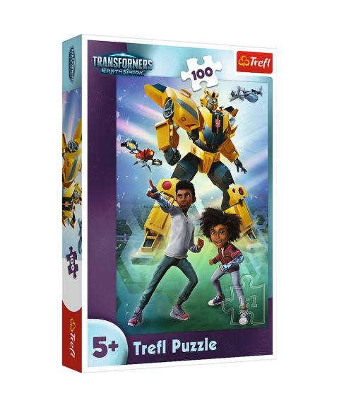 Детский пазл Trefl Transformers Team 100 Piece Puzzle, Ages 5+, цвет: Разноцветный