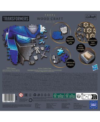 Wood Craft 500 +5 Piece Wooden Puzzle - Transformers