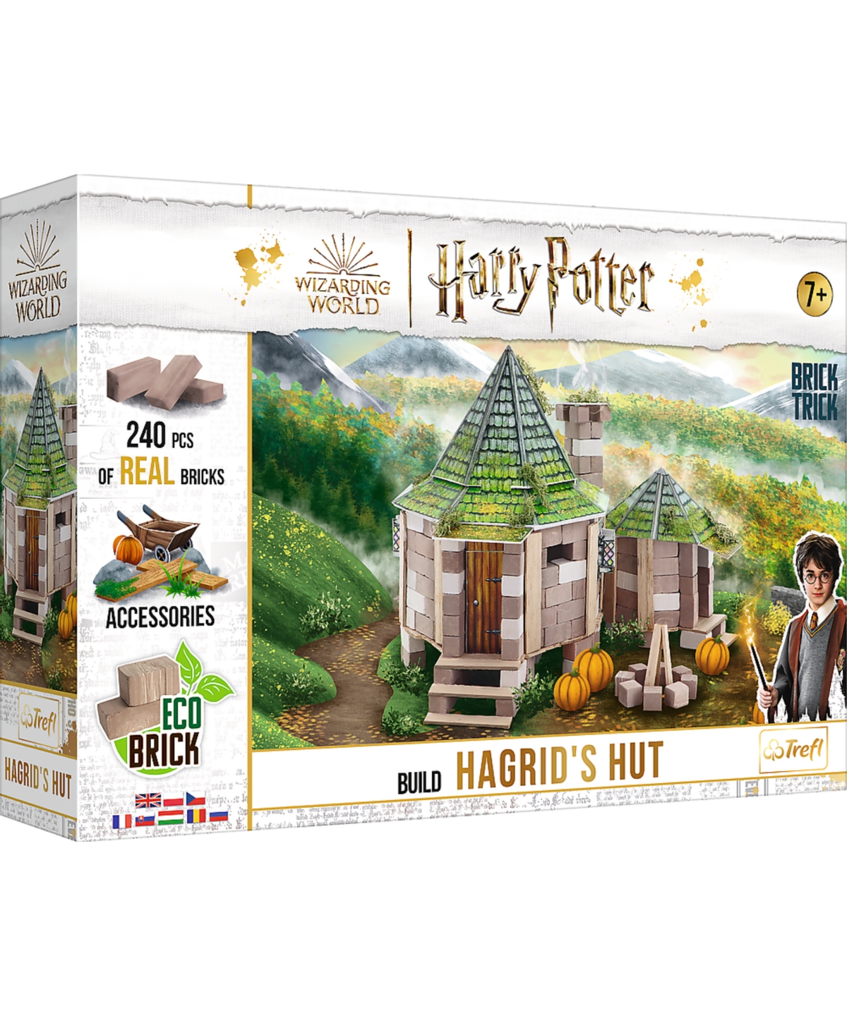 Trefl Kids' Harry Potter Brick Tricks Hagrid's Hut In Multi