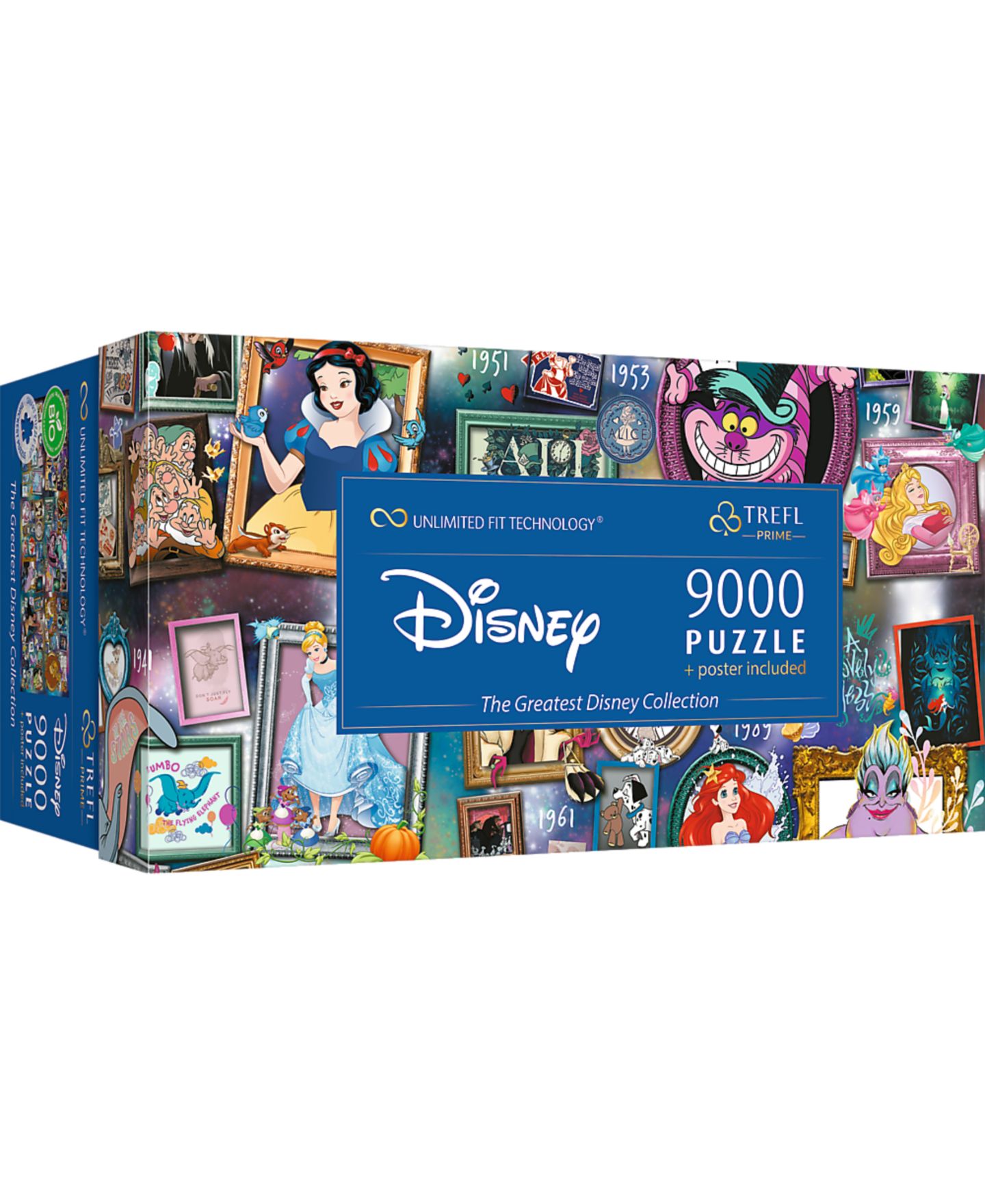 Детский пазл Trefl Prime Disney 9000-Piece Puzzle, Ages 12+, цвет: Разноцветный — фото 1