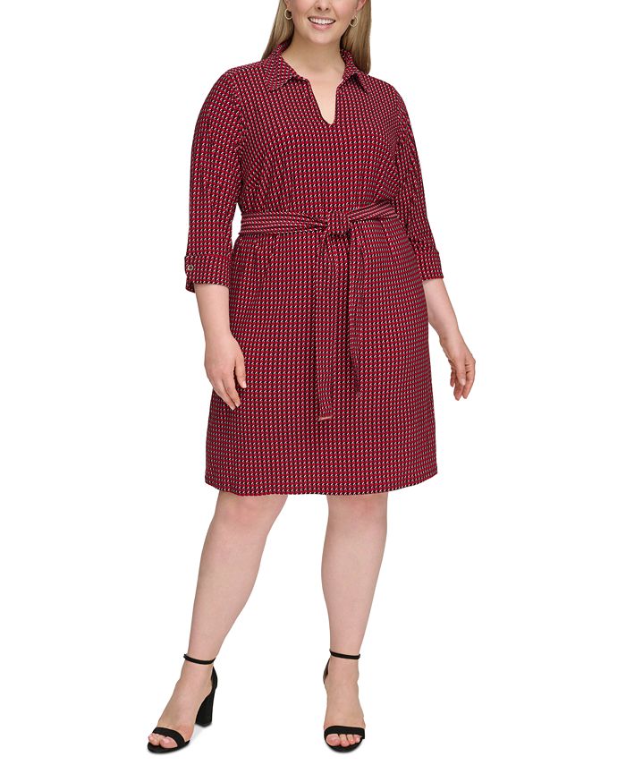Macy's tommy hilfiger hotsell plus size dresses