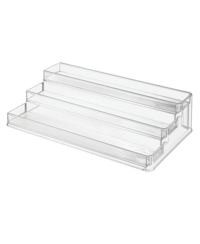 mDesign Plastic Shelf Adjustable & Expandable Spice Rack Organizer