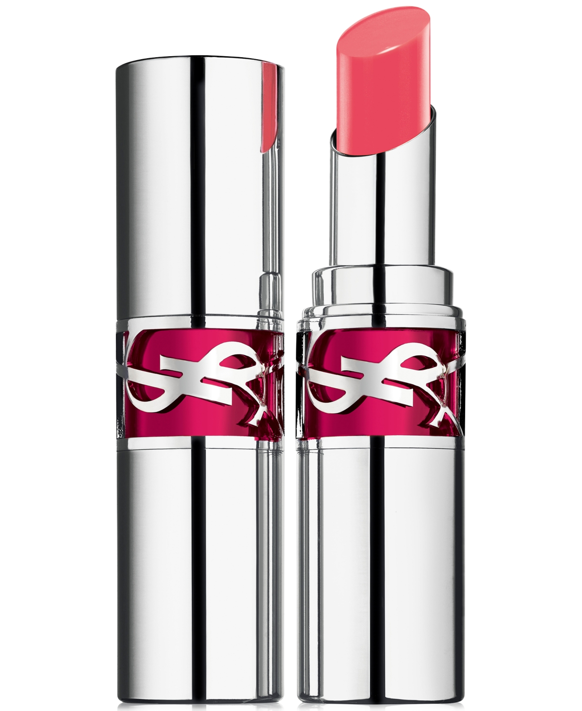 Shop Saint Laurent Candy Glaze Lip Gloss Stick In Flashing Rosã