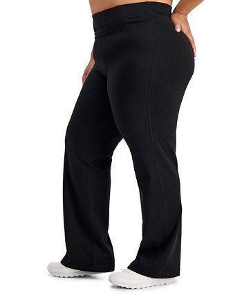 ID Ideology Plus Size Flex Stretch Active Yoga Pants, Created for Macy's -  Macy's