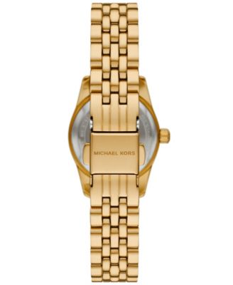 Women's Lexington Three-Hand Gold-Tone Stainless Steel Watch 26mm