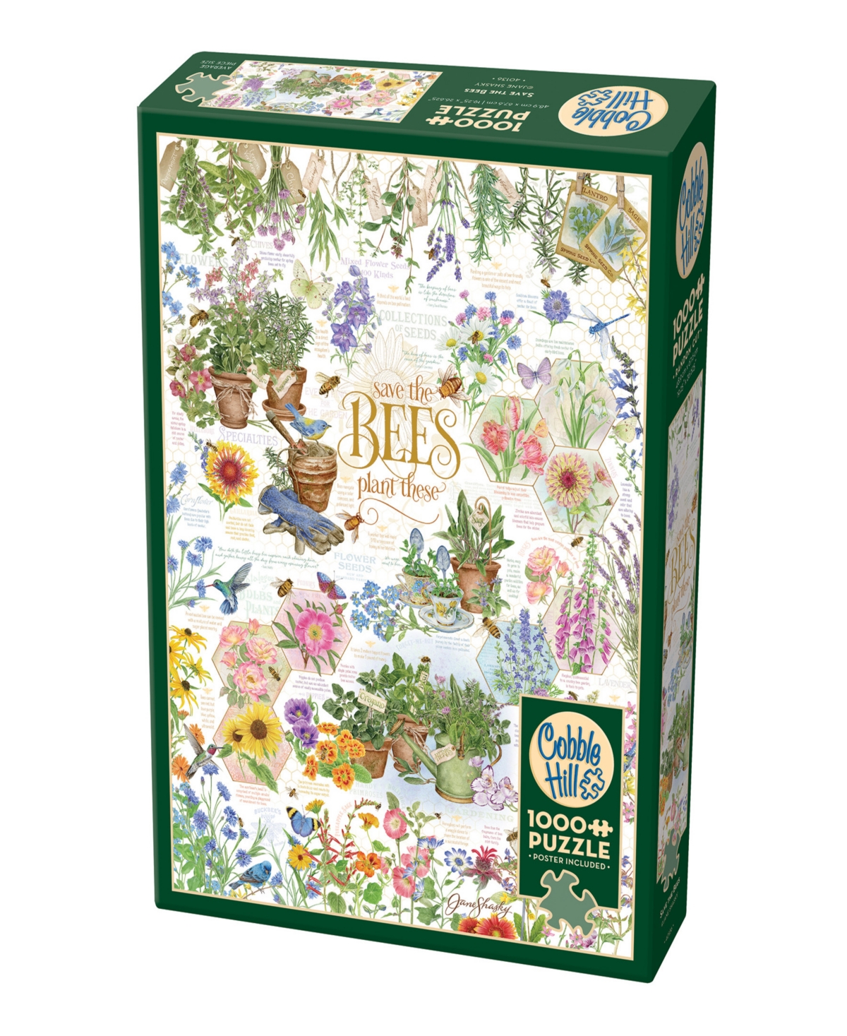 Cobble Hill Kids' - Save The Bees Puzzle In Multi