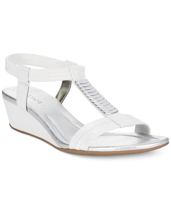 Alfani Women s Vacay Wedge Sandals Created for Macy s Macy s
