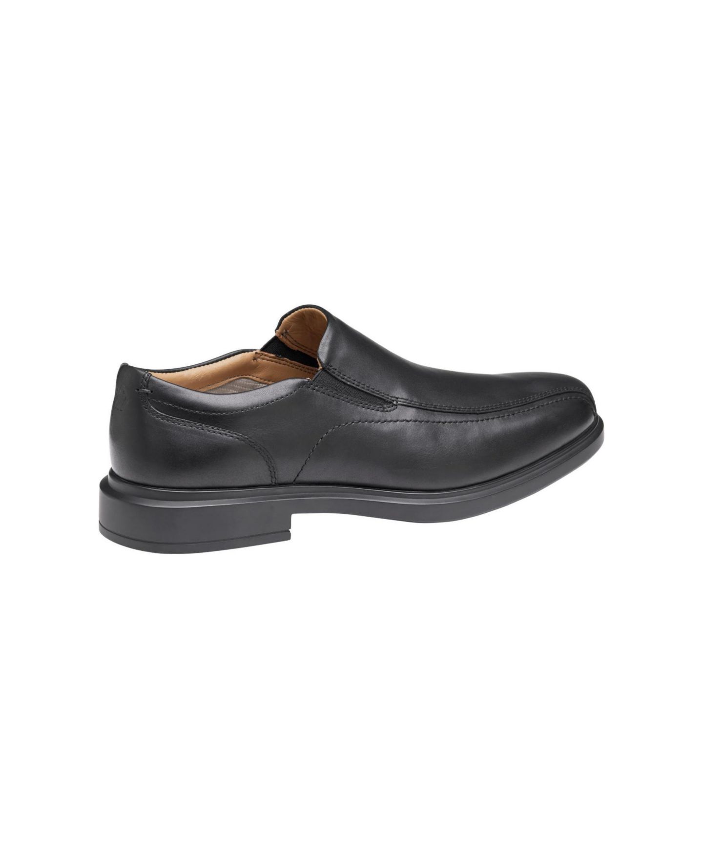 Мужские туфли Johnston & Murphy Xc4 Stanton 2.0 Runoff Waterproof Leather Slip-On, цвет: Чёрный кожаный — фото 2