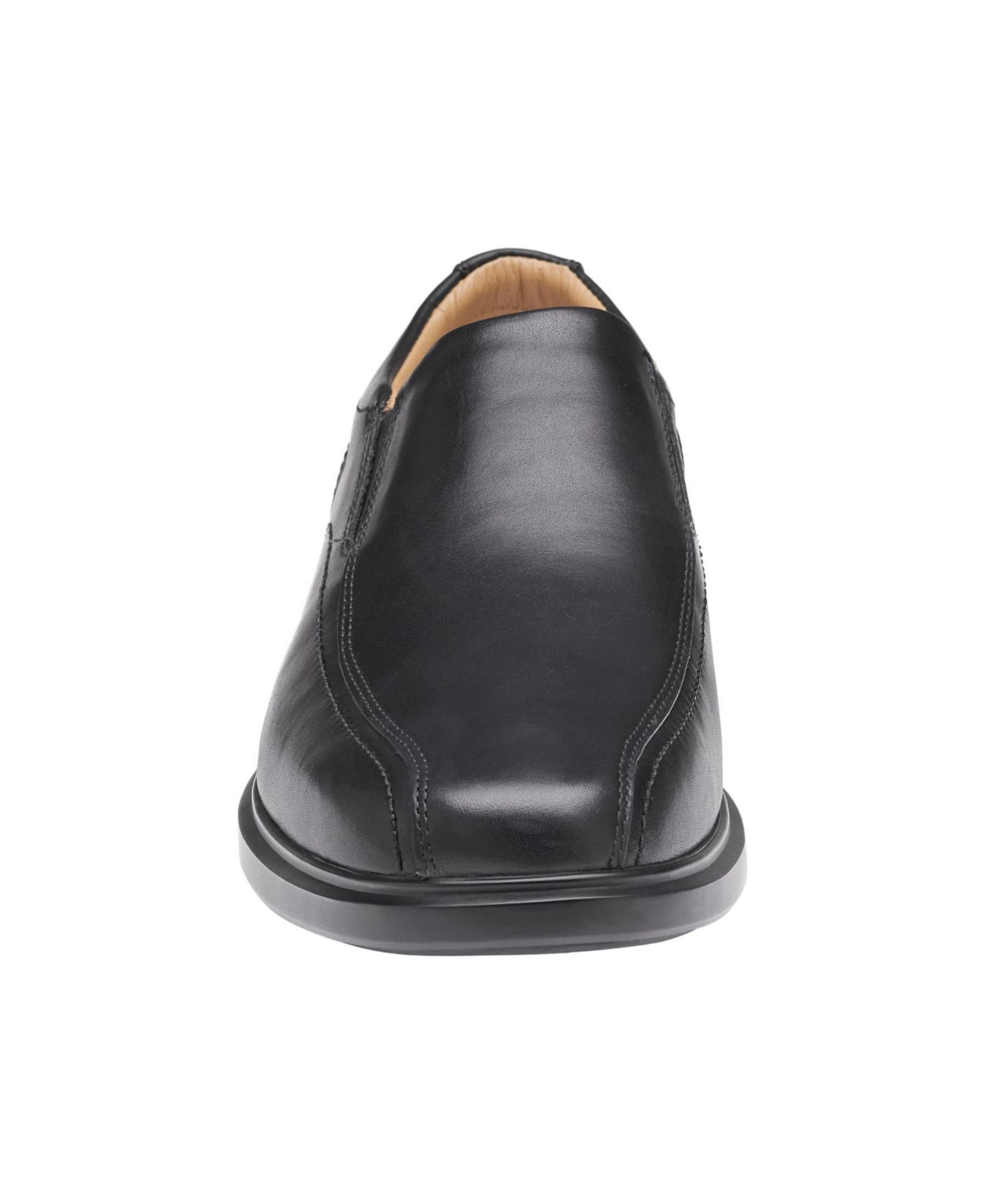 Мужские туфли Johnston & Murphy Xc4 Stanton 2.0 Runoff Waterproof Leather Slip-On, цвет: Чёрный кожаный — фото 6