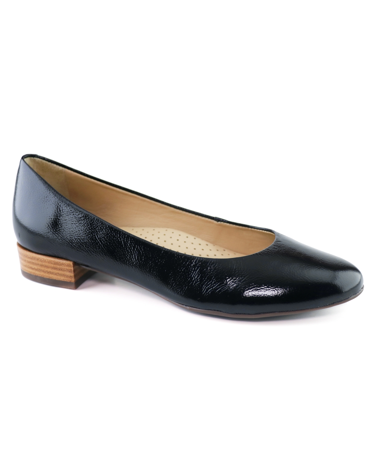 Shop Marc Joseph New York Women's Ferris 2.0 Leather Slip-on In Black Svelte Patent