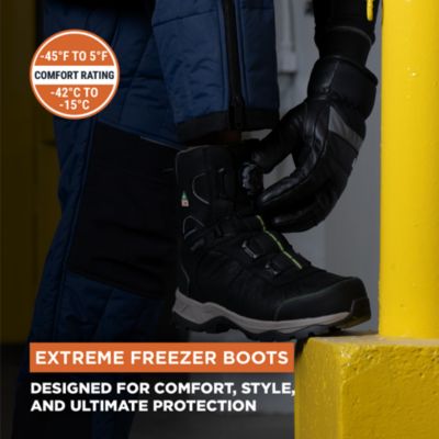 Men's Extreme Freezer Boot - Waterproof Insulated Work Boots for Extreme Cold