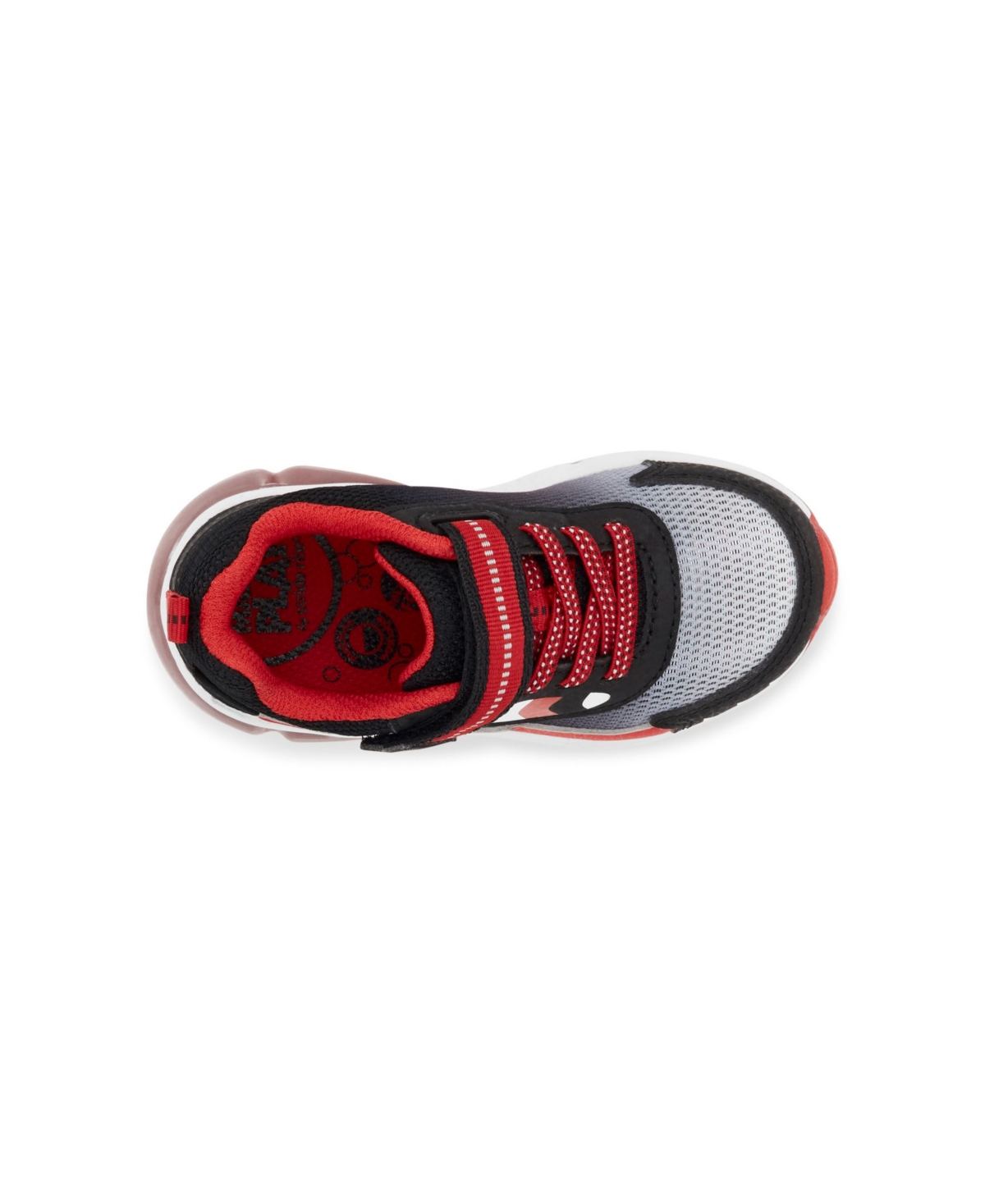 Stride Rite Toddler Boys Made2Play Jaws Lighted Sneakers - Red